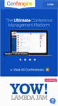 Mobile Screenshot of confengine.com