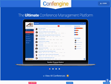 Tablet Screenshot of confengine.com